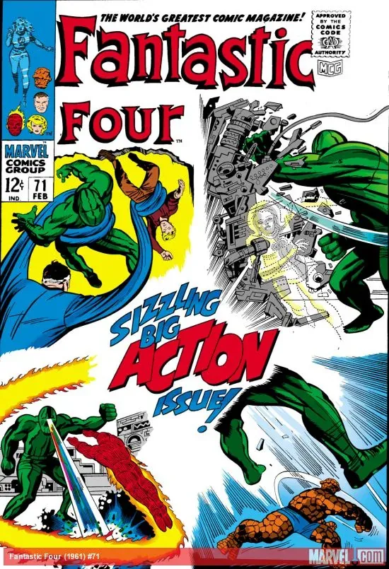 Cover of Fantastic Four #71