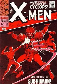 Cover of The X-Men #41