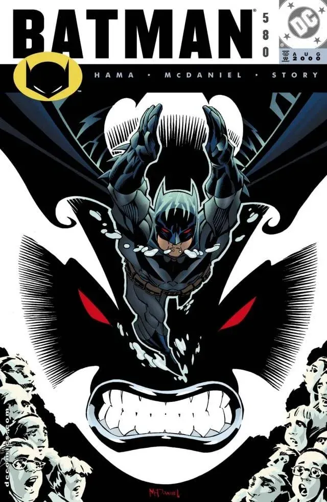 Cover of Batman #580