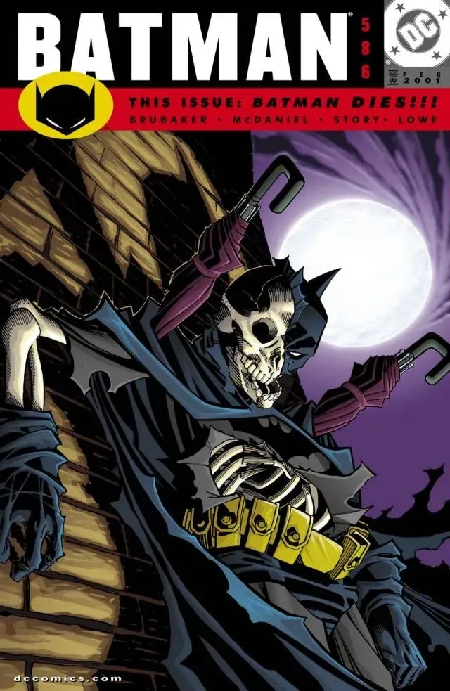 Cover of Batman #586