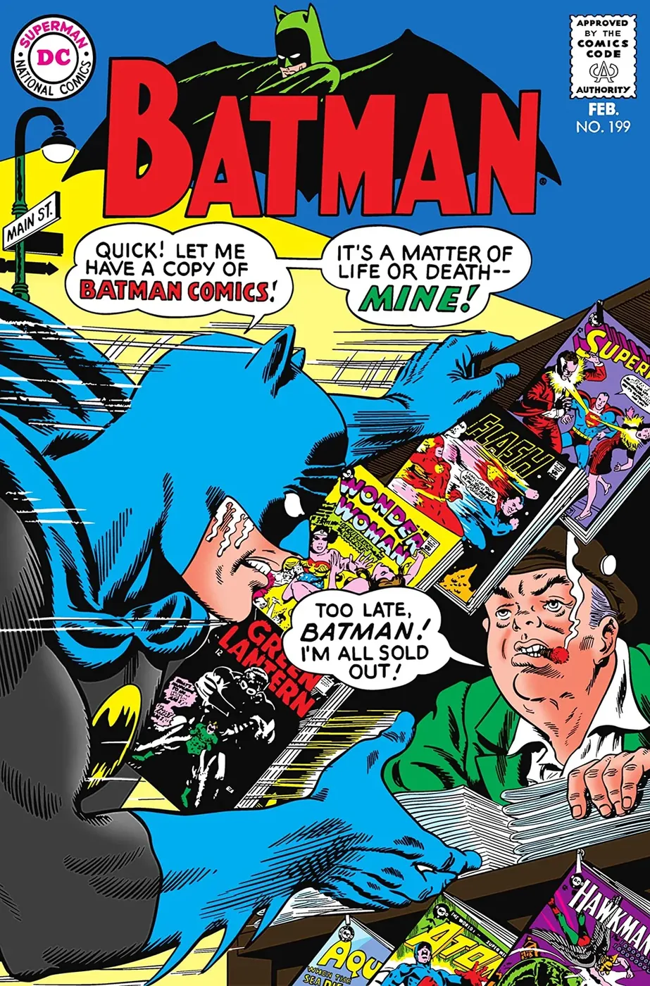 Cover of Batman #199