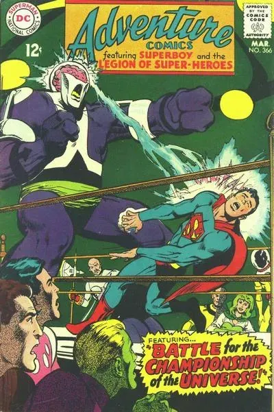 Cover of Adventure Comics #366