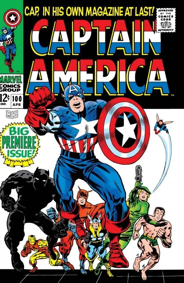 Cover of Captain America #1
