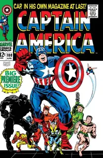 Cover of Captain America #100