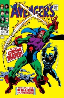 Cover of The Avengers #52