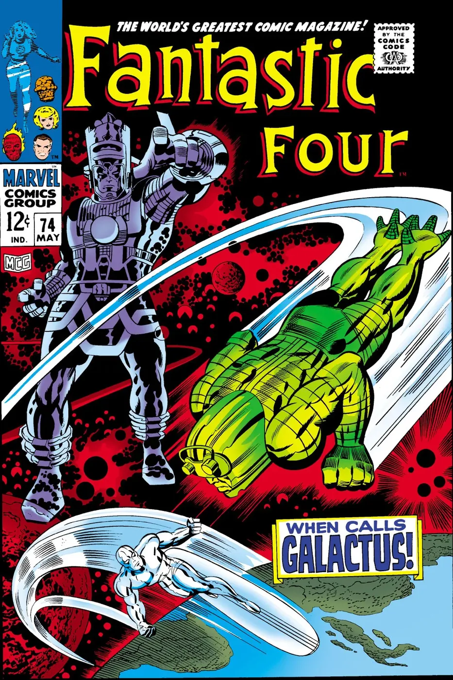 Cover of Fantastic Four #74