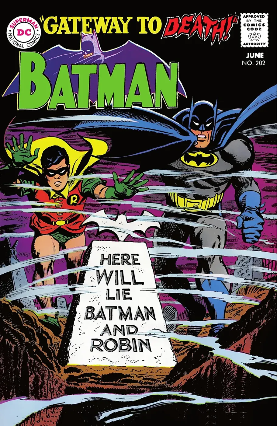 Cover of Batman #202