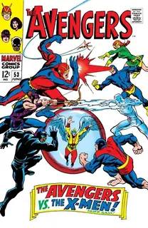 Cover of The Avengers #53