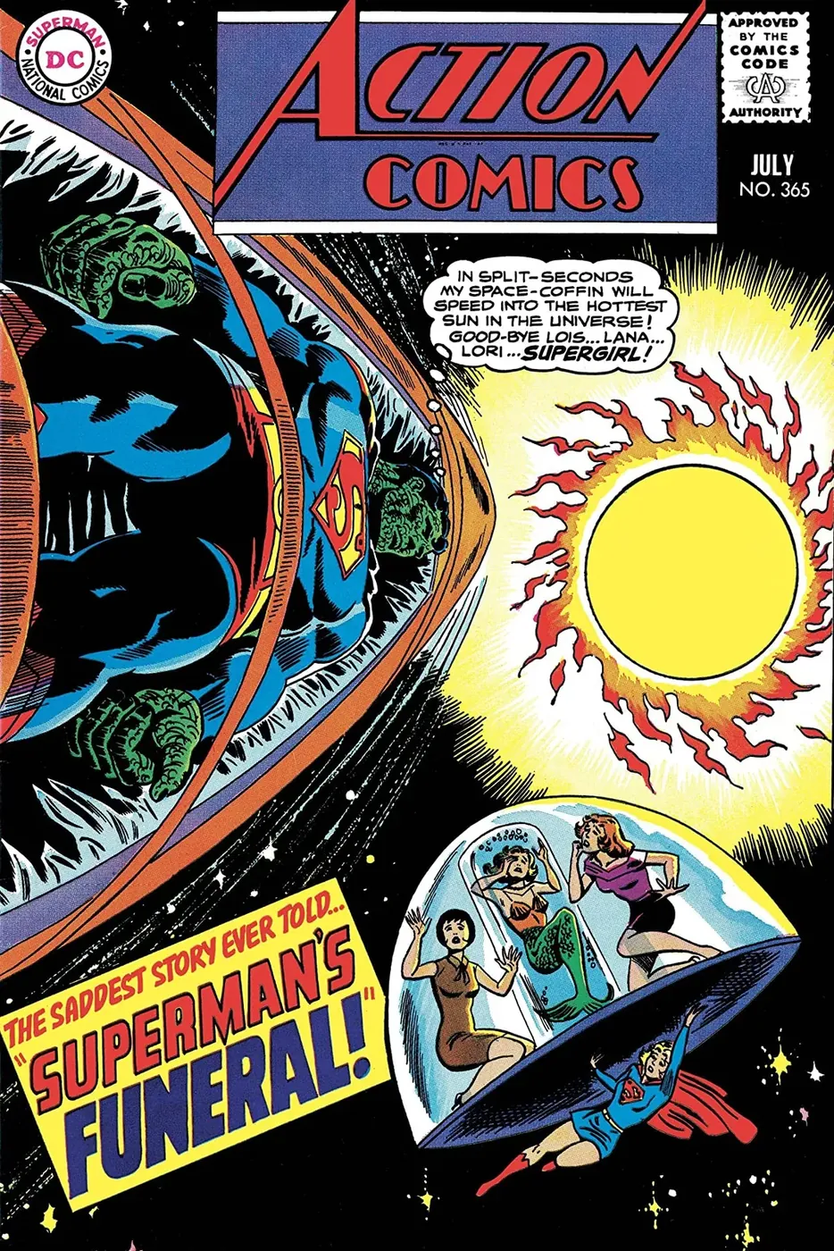 Cover of Action Comics #365