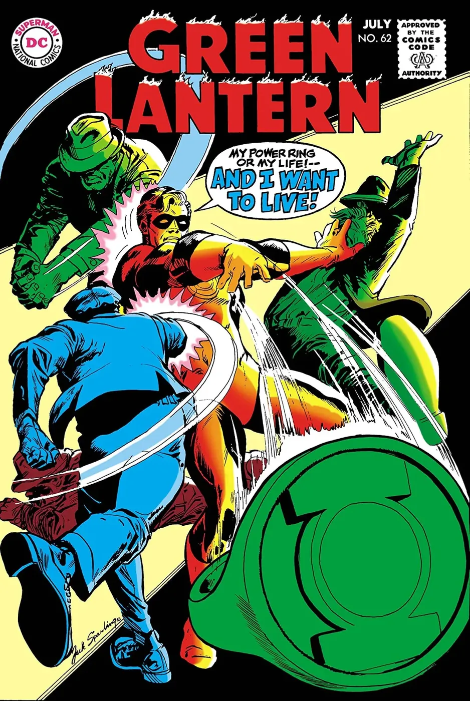 Cover of Green Lantern #62