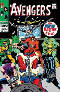 Cover of The Avengers #54