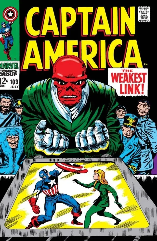 Cover of Captain America #103