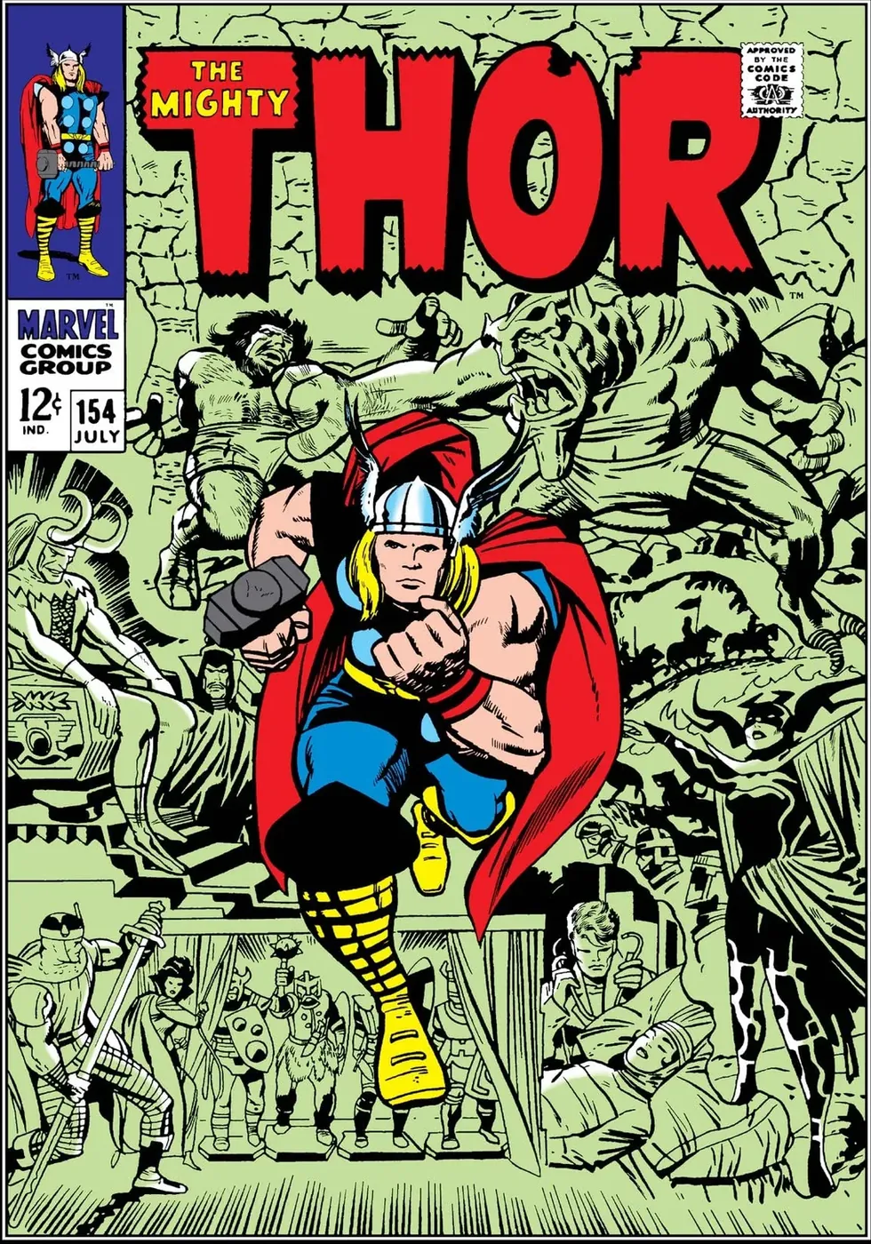 Cover of Thor #154