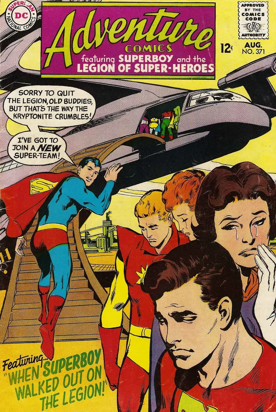 Cover of Adventure Comics #371