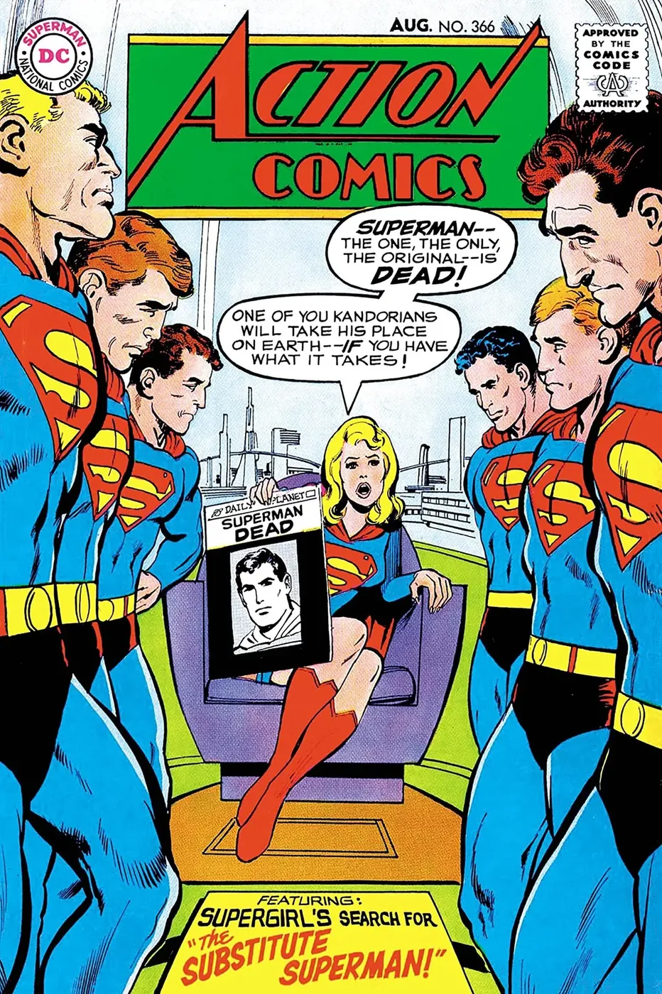 Cover of Action Comics #366