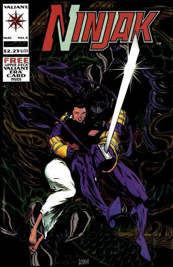 Cover of Ninjak #4