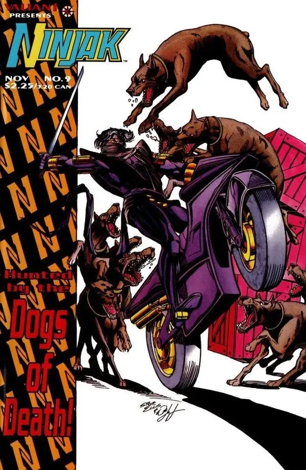 Cover of Ninjak #9