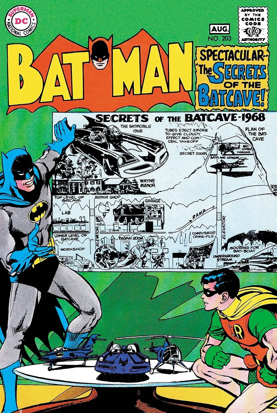 Cover of Batman #203