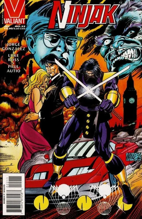 Cover of Ninjak #22