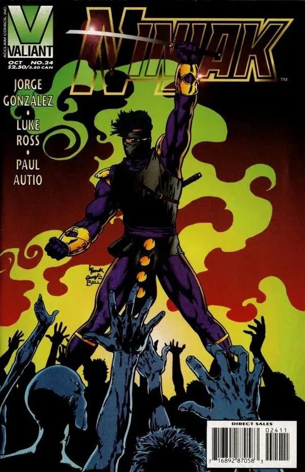Cover of Ninjak #24