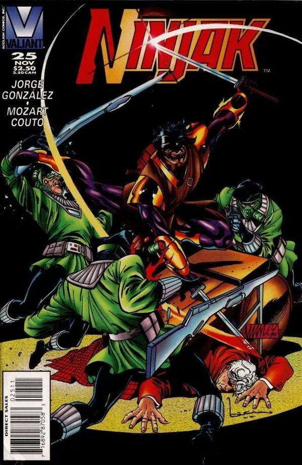 Cover of Ninjak #25