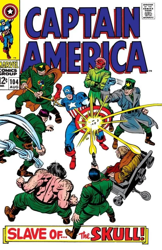 Cover of Captain America #104