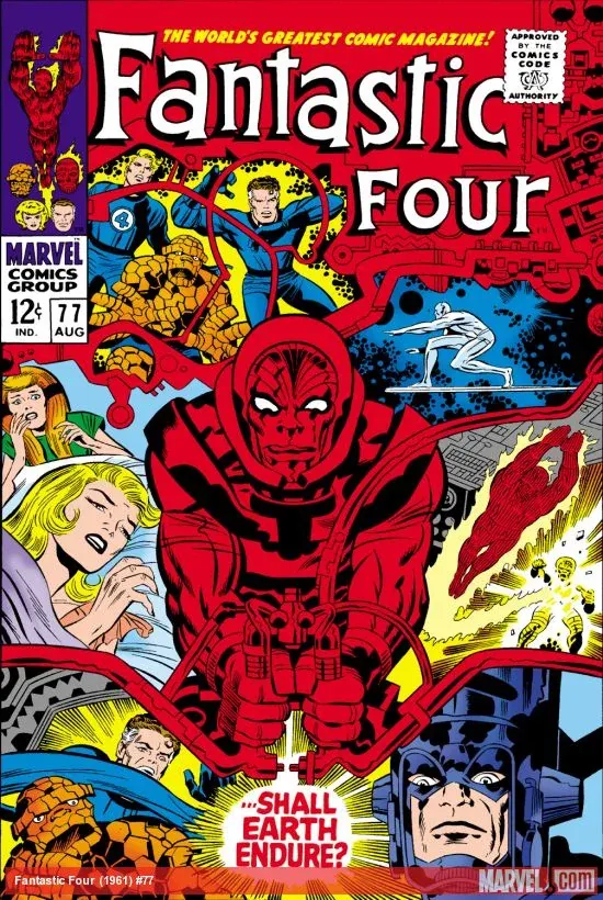 Cover of Fantastic Four #77