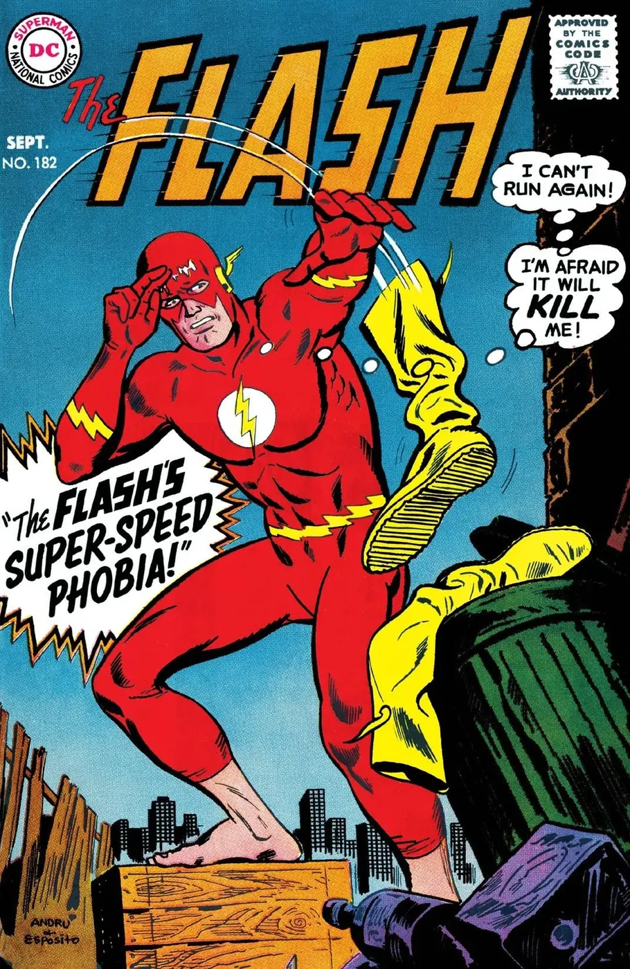 Cover of The Flash #182