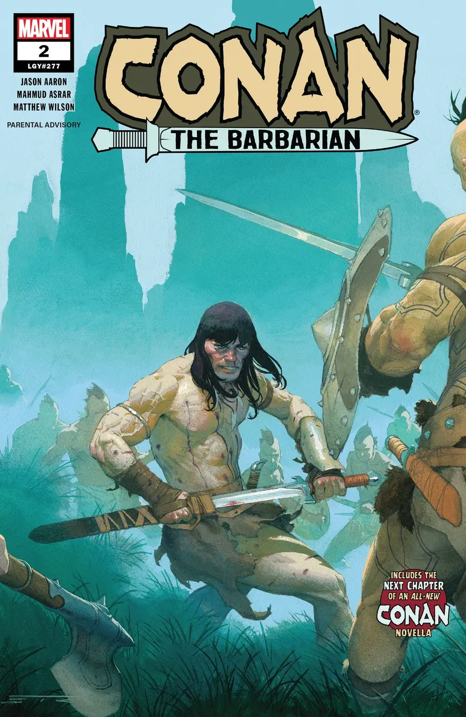 Cover of Conan the Barbarian #2