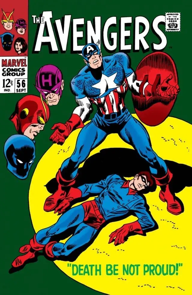 Cover of The Avengers #56