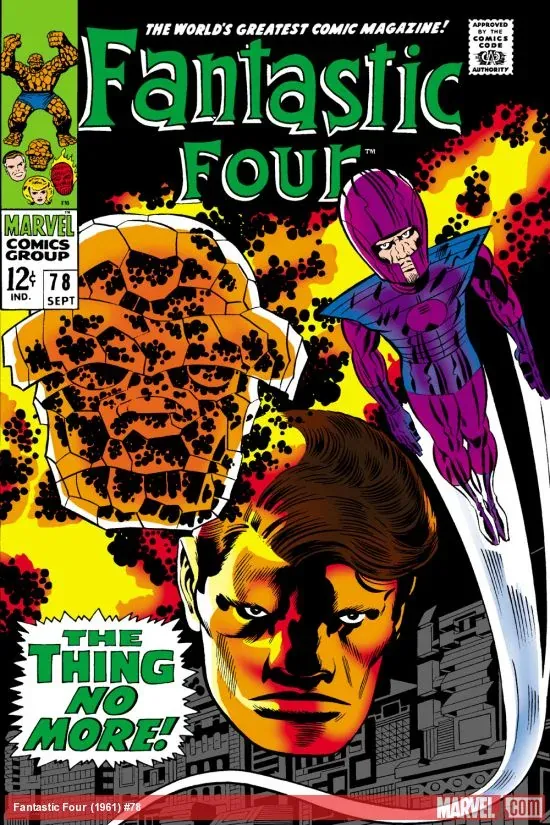 Cover of Fantastic Four #78