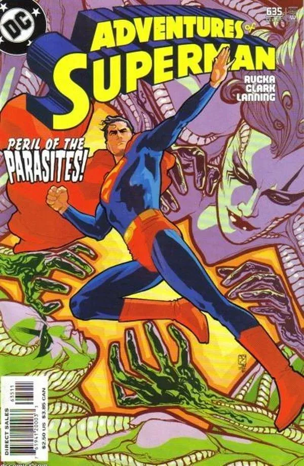 Cover of Adventures of Superman #635