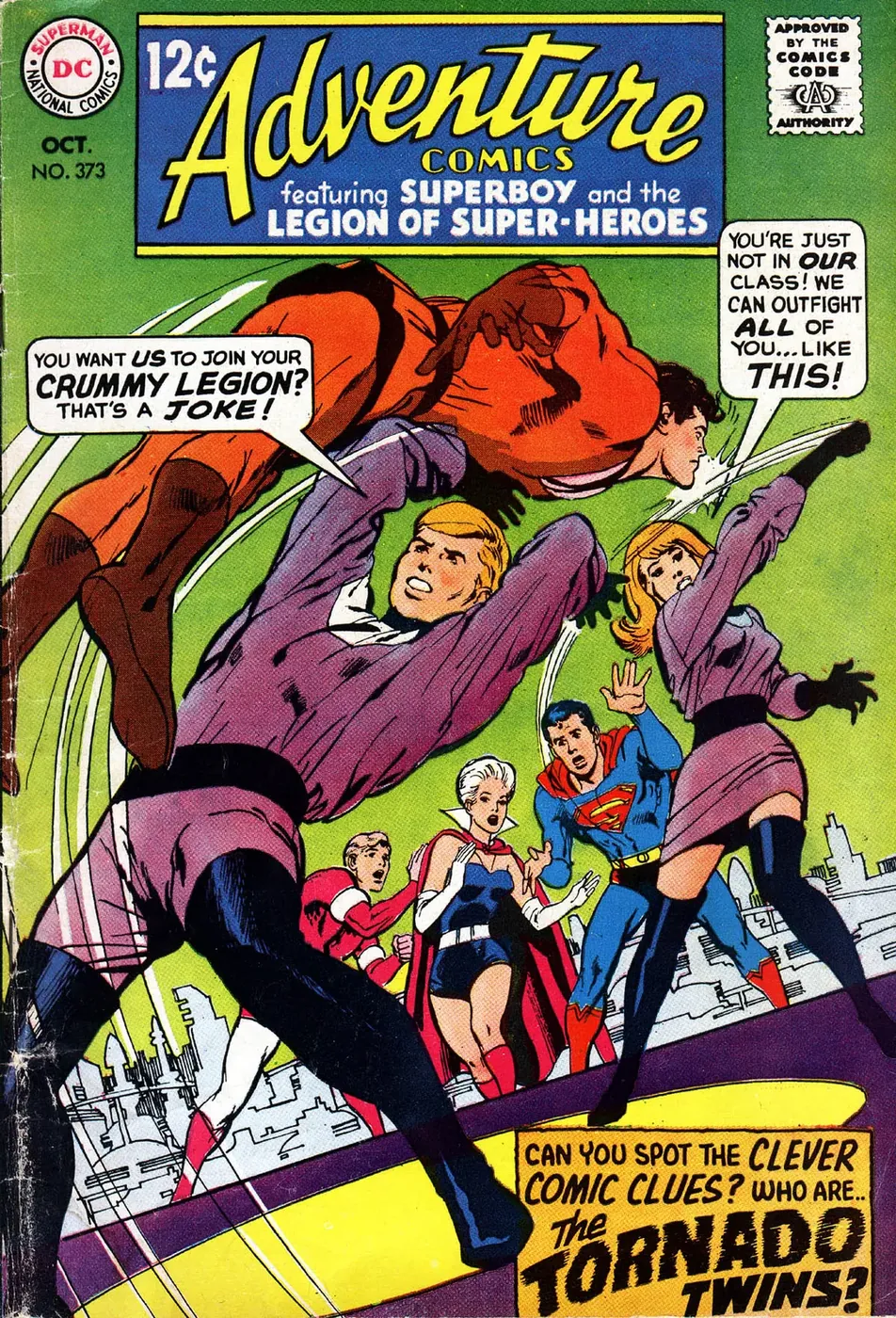 Cover of Adventure Comics #373