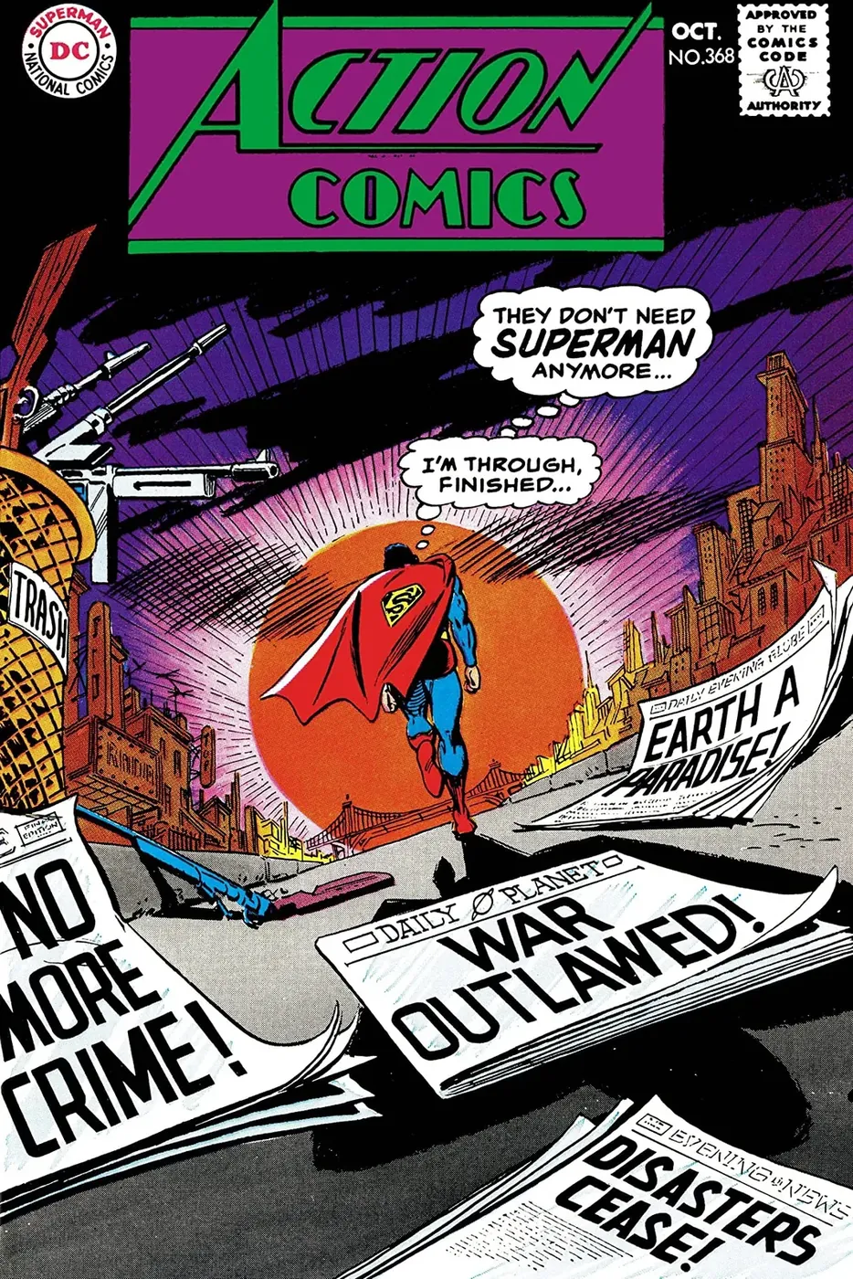 Cover of Action Comics #368
