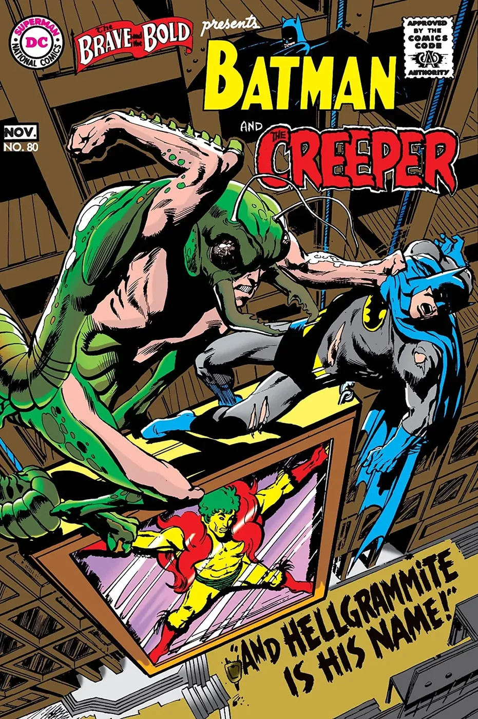 Cover of The Brave and the Bold #80