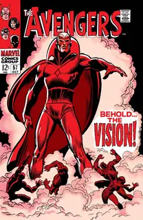 Cover of The Avengers #57