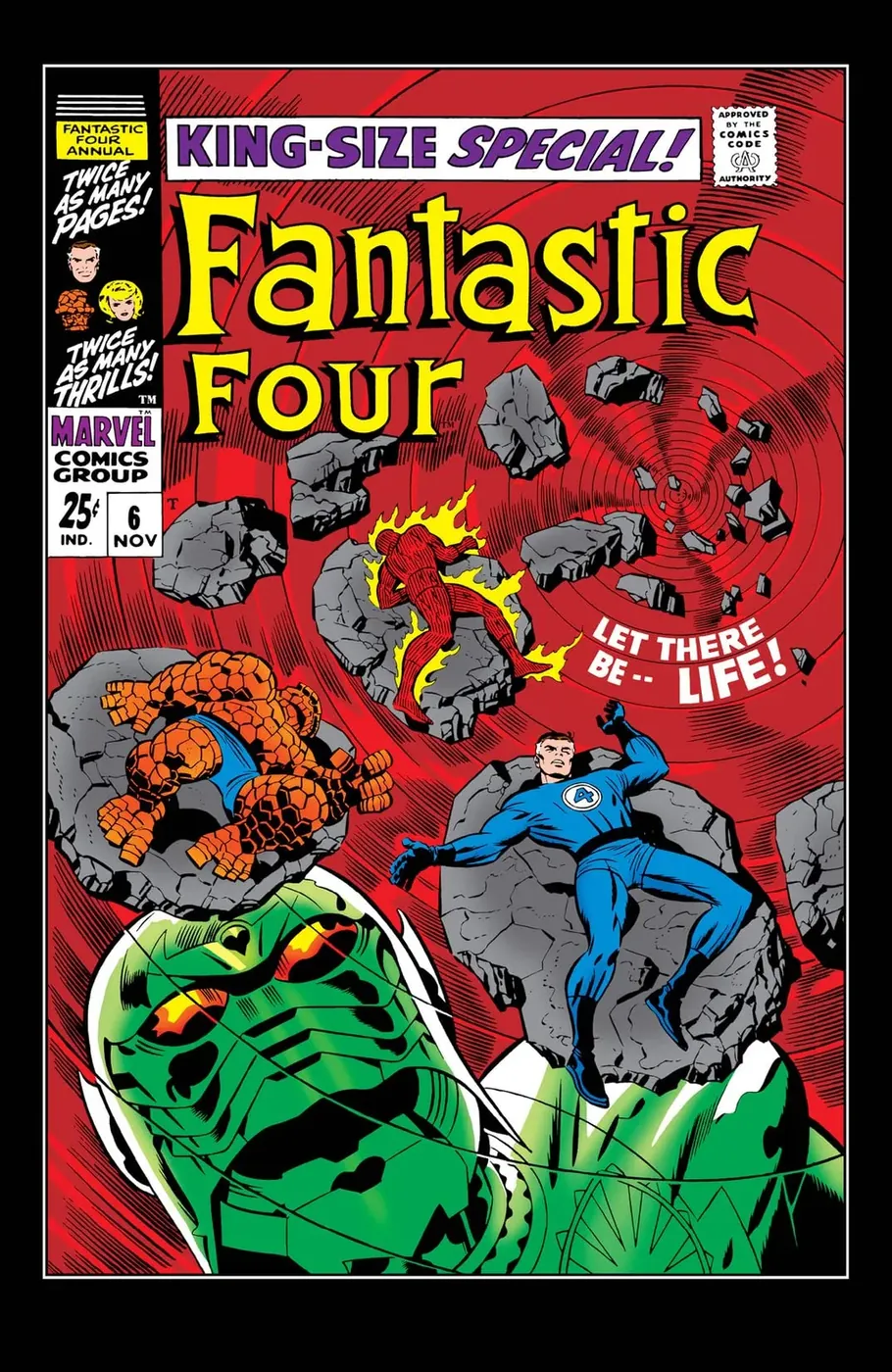 Cover of Fantastic Four Annual #6