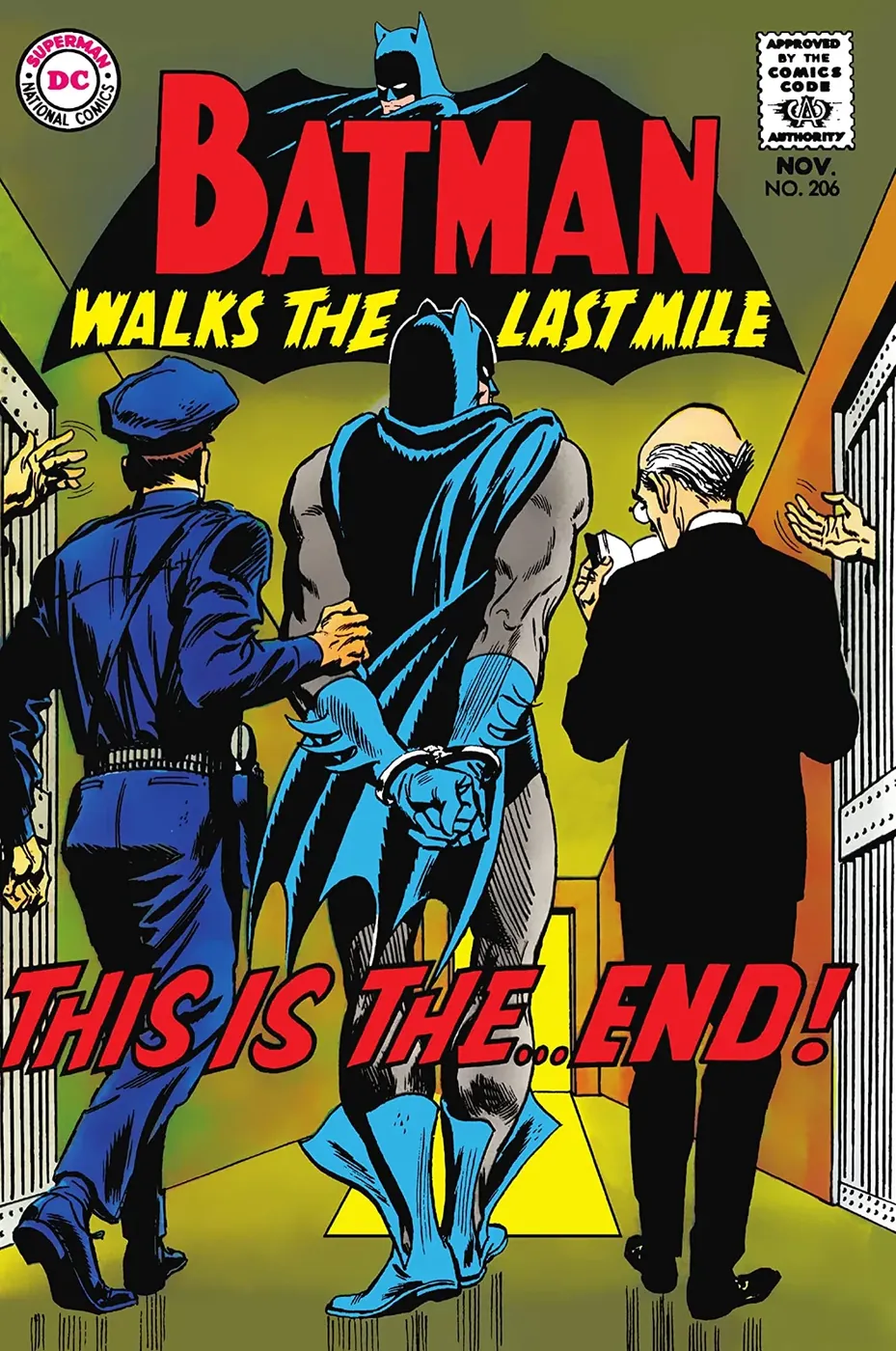 Cover of Batman #206