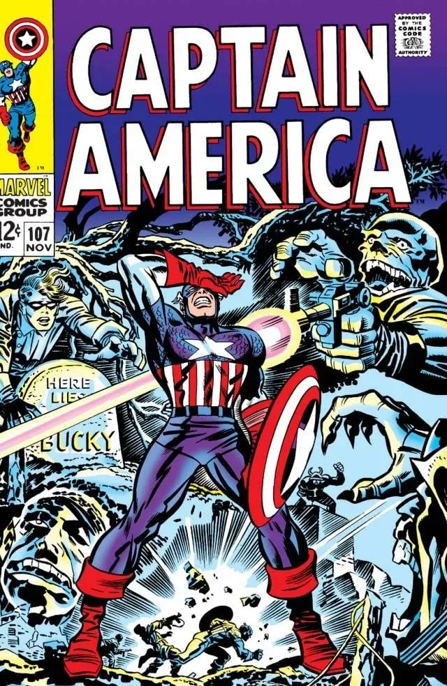 Cover of Captain America #107