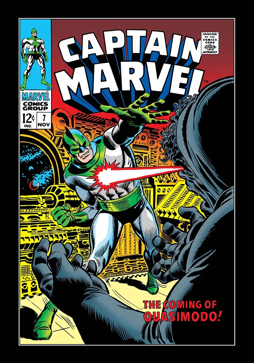 Cover of Captain Marvel #7