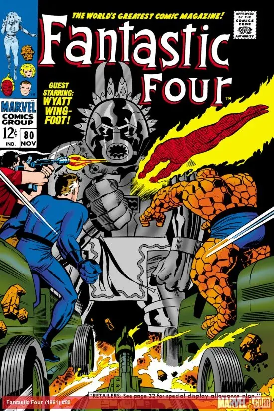 Cover of Fantastic Four #80