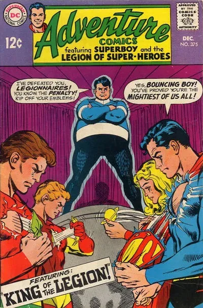 Cover of Adventure Comics #375