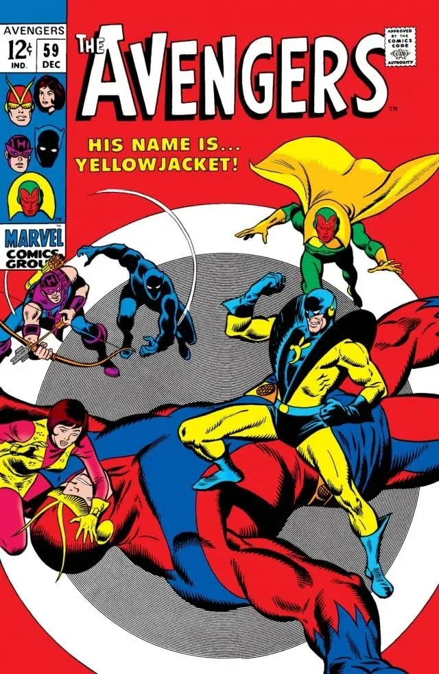 Cover of The Avengers #59