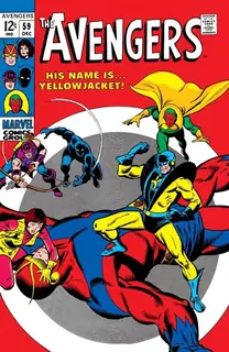 Cover of The Avengers #59