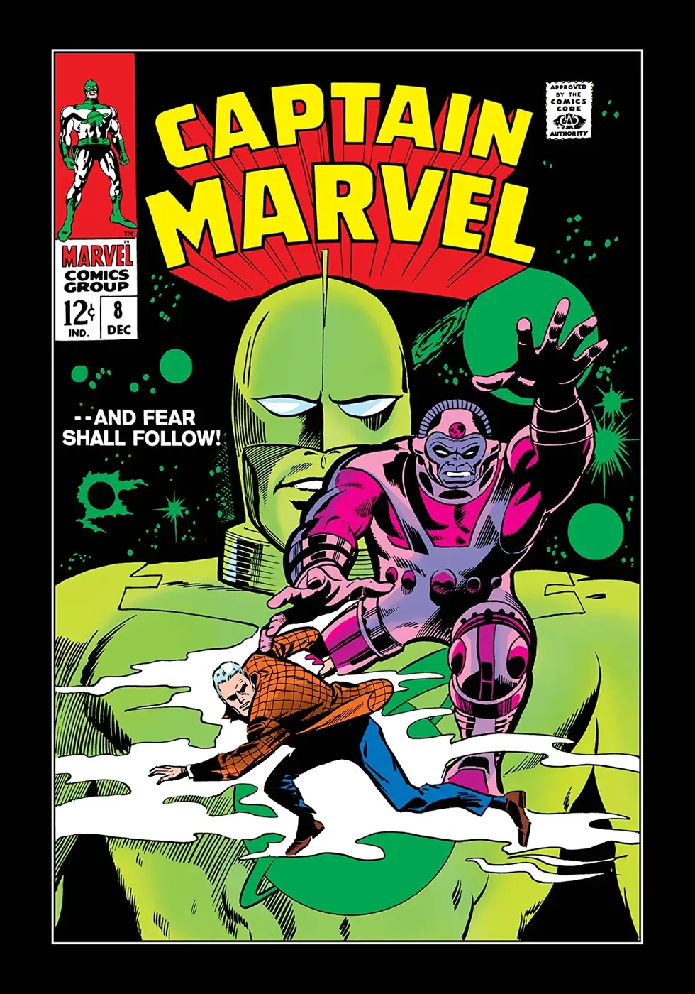 Cover of Captain Marvel #8