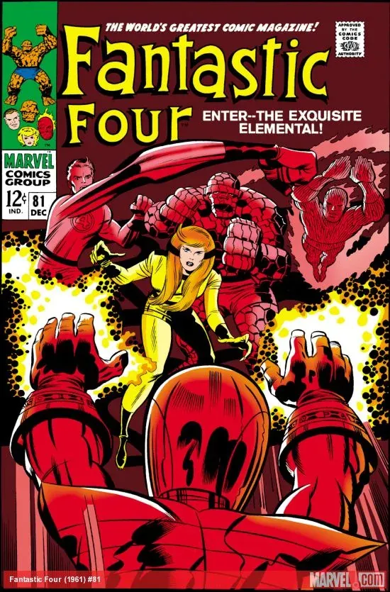 Cover of Fantastic Four #81