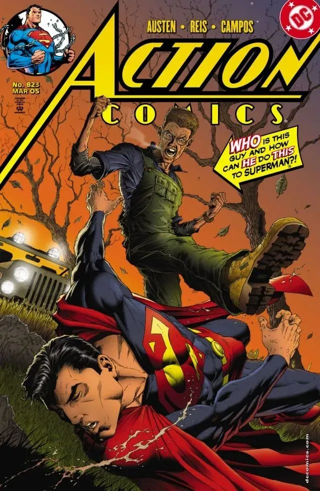 Cover of Action Comics #823