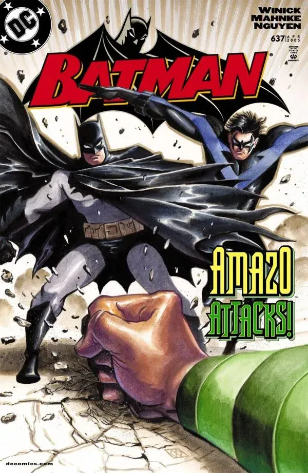 Cover of Batman #637