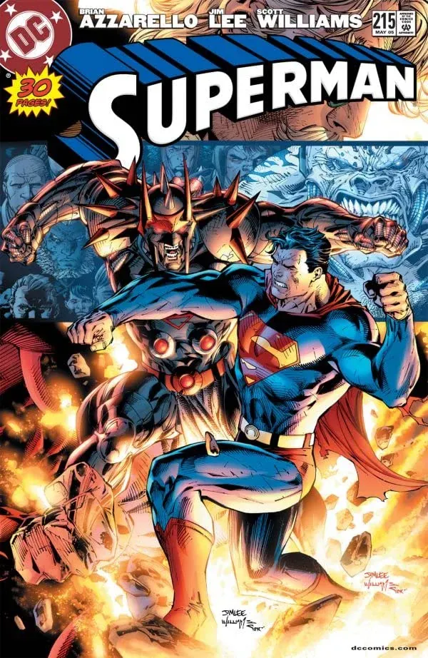 Cover of Superman #215