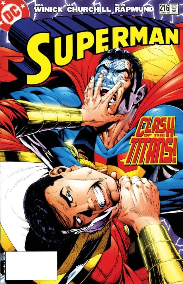Cover of Superman #216